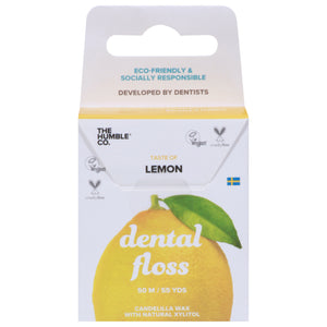 The Humble Co. Dental Floss Lemon 6/164 In [UNFI #39241] T