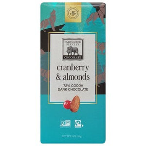 Endangered Dark Choc W/cranby Almd (wolf) 12/3 OZ [UNFI #30528]