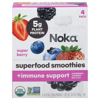 Noka Super Berry Superfood +Immunity 6/4 Pack [UNFI #41203]