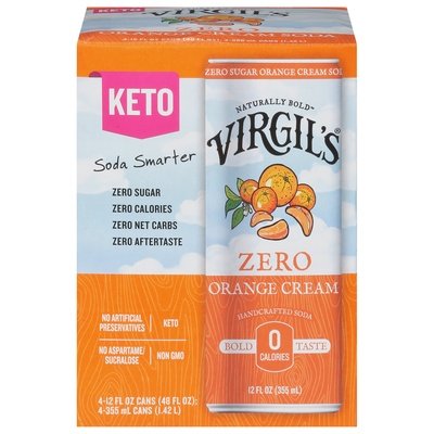 Virgils Orange Cream Can 6/4/12 Oz [UNFI #19416]