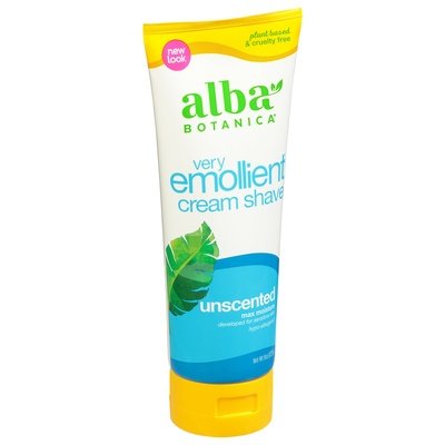 Alba Bot Shave Cream Moist Unscntd 8 OZ [UNFI #56152] T
