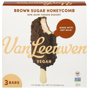 Van Leeuwen Ice Cream Brown Sugar Honeycomb, 3Ct 8/9 Oz [UNFI #45991]