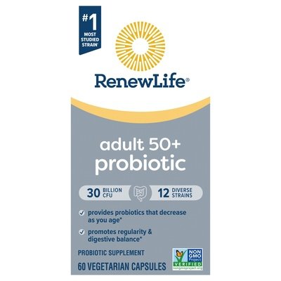 Renew Life Adult 50+ Probiotic 30B 6/60 VCAP [UNFI #37823] T