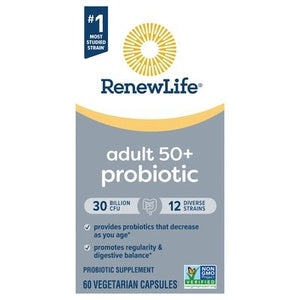 Renew Life Adult 50+ Probiotic 30B 6/60 VCAP [UNFI #37823] T