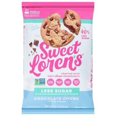 Sweet Loren`S Chocolate Chunk Cookie Dough 6/12 Oz [UNFI #70192]
