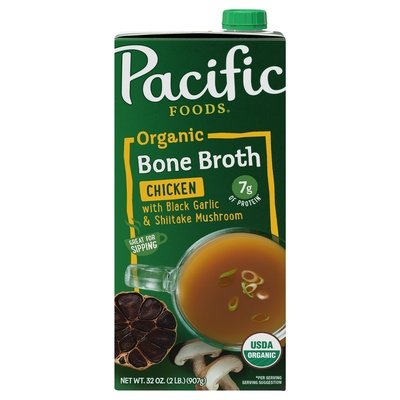 Pacific Foods Black Garlic, Shiitake And Chicken Bone 12/32 Oz [UNFI #21720]