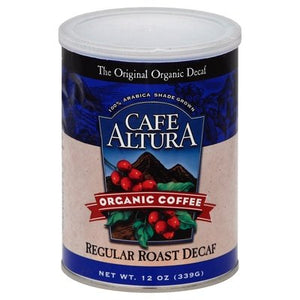 Cafe Altura Mwp Decaf Regular Roast 6/12 Oz [UNFI #23210]