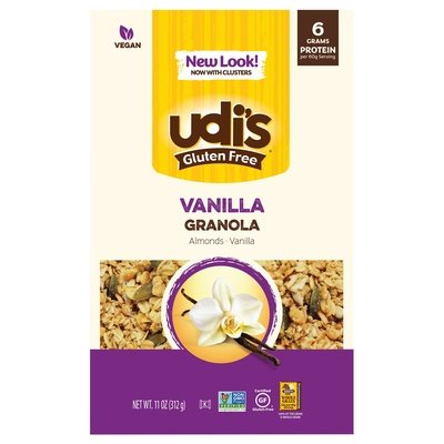 Udis Vanilla Granola 6/11 OZ [UNFI #61492]