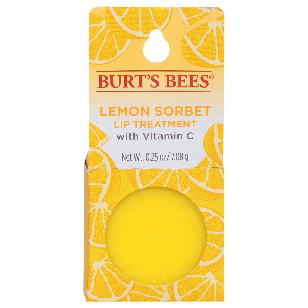 Burts Bees Lip Treatment Lemon Sorbet 4/.25 Oz [UNFI #76169]