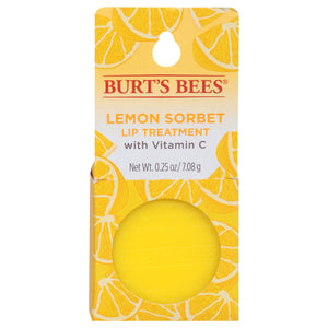 Burts Bees Lip Treatment Lemon Sorbet 4/.25 Oz [UNFI #76169]
