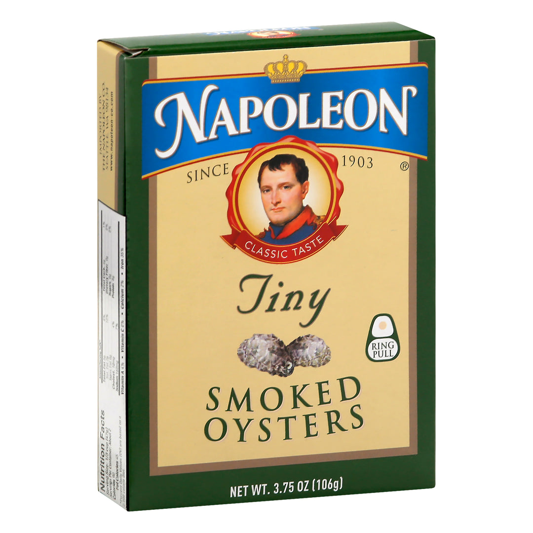 Napoleon Co. Smoked Oysterstiny 3.75 Oz [UNFI #58488]