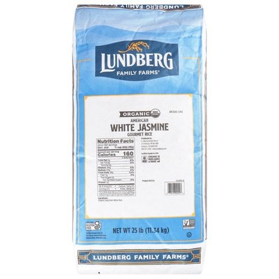 OG2 Lundberg California White Jasmine 25 LB [UNFI #01581]