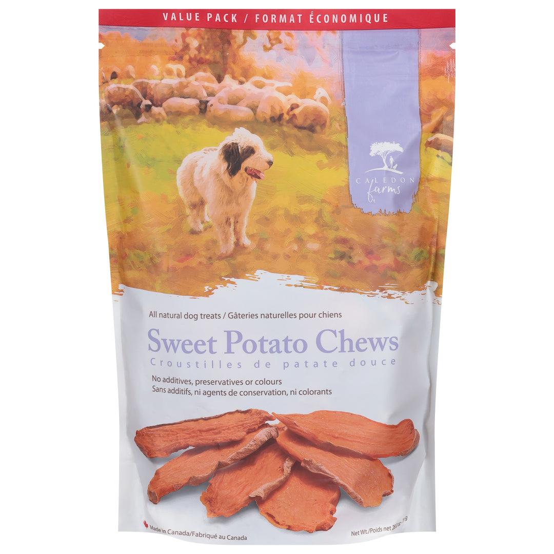 Caledon Farms Sweet Potato Chews Value Pack 4/28 Oz [UNFI #074718]