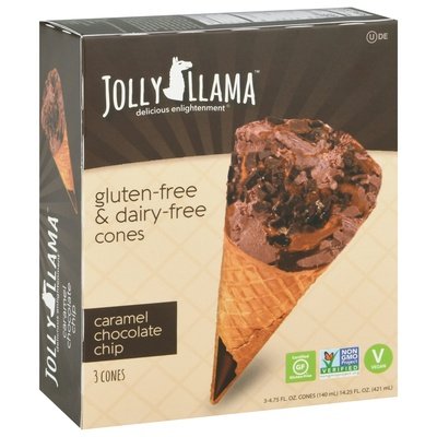Jolly Llama Caramel Chocolate Chip 8/3 Ct [UNFI #73990]
