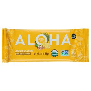 Aloha Lemon Cashew Bar 12/1.98 Oz [UNFI #69977]