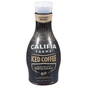 Califia Farms Pure Black Coffee Iced 6/48 Oz [UNFI #22239]