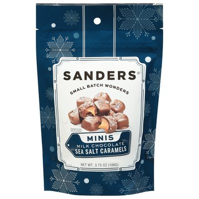 Sanders Milk Chocolate Holiday Bites 12/3.75 Oz [UNFI #44882]