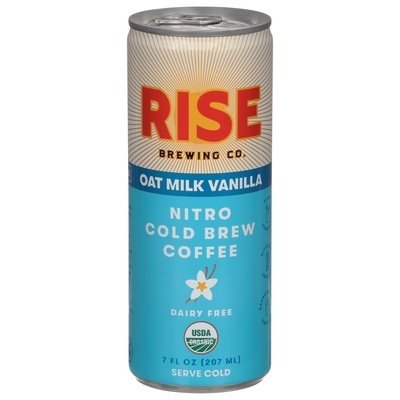 OG2 Rise Brewing Co. Nitro Oat Milk Van Cld Brew 12/7 OZ [UNFI #28255]