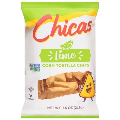 Chicas Lime Tortilla 9/7.5 Oz [UNFI #82569]