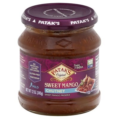 Patak Swt Mango Chutney 6/12 OZ [UNFI #36677]