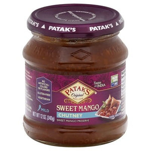 Patak Swt Mango Chutney 6/12 OZ [UNFI #36677]
