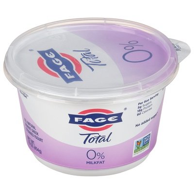 Fage Total Plain 0% 6/16 Oz [UNFI #9761]