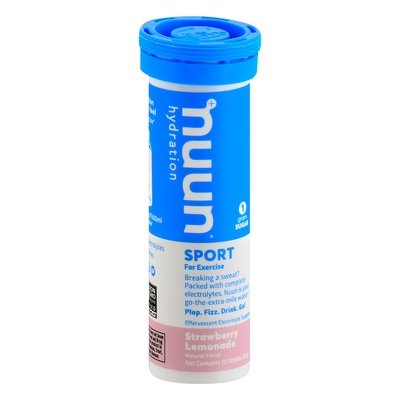 Nuun Strawberry Lemonade Electrolye Supp 8/10 TAB [UNFI #29303] T