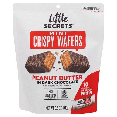 Little Secrets Dark Chocolate Peanut Butter 6/3.5 OZ [UNFI #63524]