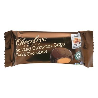 Chocolove Dark Chocolate Salted Caramel 10/1.2 Oz [UNFI #37125]