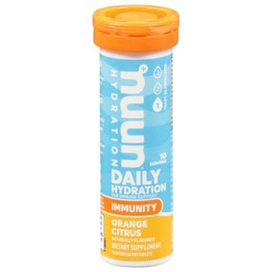 Nuun Orange Citrus Immunity Drnk Tbs 8/10 TAB [UNFI #37352] T