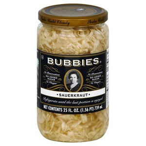 Bub Sauerkraut 6/25 OZ [UNFI #43914]