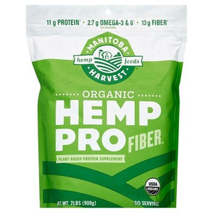 Manitoba Harvest Hemp Yeah, Unsweetened, Fiber 32 Oz [UNFI #41588]