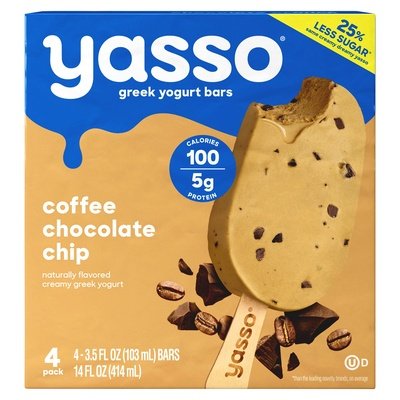 Yasso Coffee Chocolate Chip 8/4/3.5 OZ [UNFI #59480]