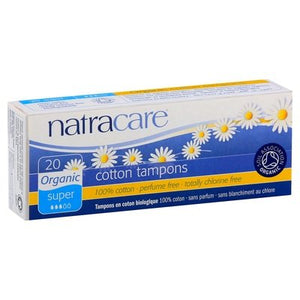 Natracare Cotton Tampons 12/20 CT [UNFI #57147] T