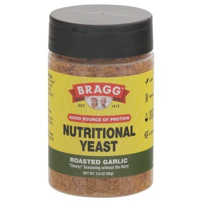 Bragg Nutritional Yeast Garlic 6/3 OZ [UNFI #03147]