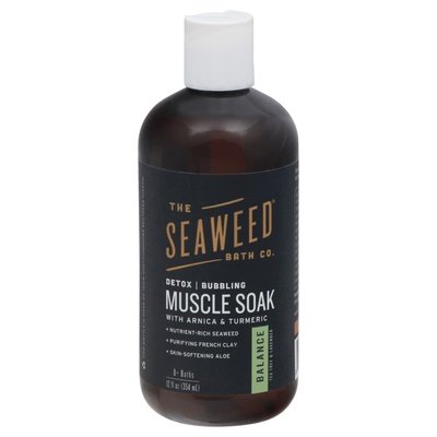 Seaweed Bath Co Detox Bubbling Muscle Balance 12 OZ [UNFI #11497] T