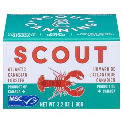 Scout Atlantic Canadian Lobster 6/3.2 Oz [UNFI #82717]