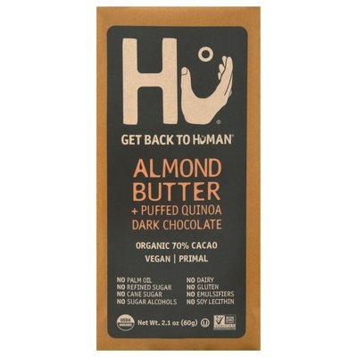 OG2 Hu Almond Butter/ Puffed Quinoa 12/2.1 Oz [UNFI #83162]