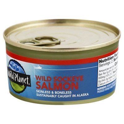 Wild Planet Salmon Sockeye Wild 12/6 OZ [UNFI #29760]