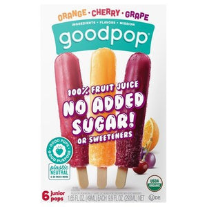 OG2 Goodpop Assorted Junior Pops 8/6/1.65 OZ [UNFI #82768]