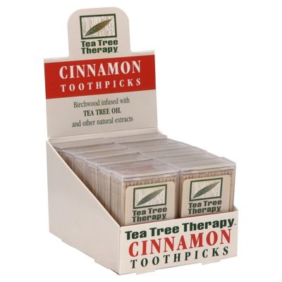 Tea Tree Thrpy Toothpicks Cinn 12/100 CT [UNFI #42129] T