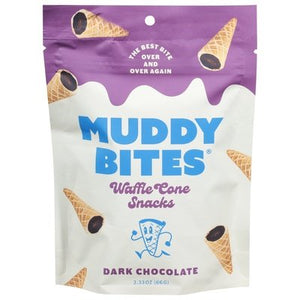 Muddy Bites Dark Chocolate 12/2.33 Oz [UNFI #3935]