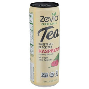 OG2 Zevia Black Tea With Raspberry Rtd 12/12 OZ [UNFI #23950]