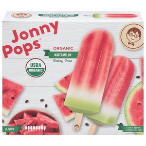 OG2 Jonnypops Watermelon Water Pops 6/14.8 OZ [UNFI #27609]