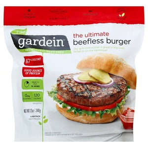 Gardein Beefless Burger 8/12 OZ [UNFI #75630]