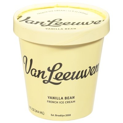 Van Leeuwen Ice Cream Vanilla Bean 8/14 OZ [UNFI #39086]