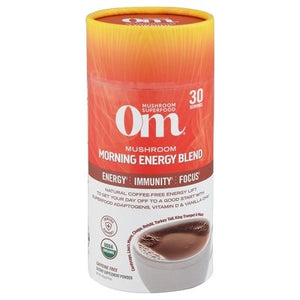 Om Mushroom Morning Energy Blend 8.47 Oz [UNFI #20441]