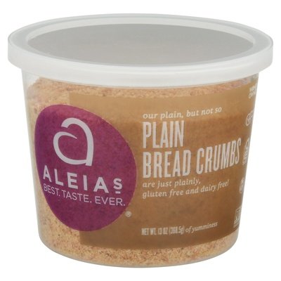 Aleias Plain Bread Crumbs 12/13 Oz [UNFI #53687]