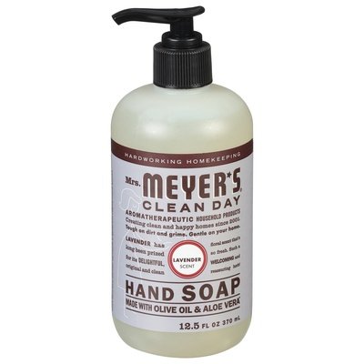 Mrs Meyers Hand Soap Liq Lavender 6/12.5 OZ [UNFI #64521] T