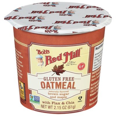 Bobs Red Mill Mpl Brwn Sgr Oatmeal Gf 12/2.15 OZ [UNFI #53518]